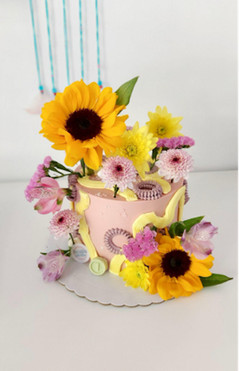 Tartas con Flores